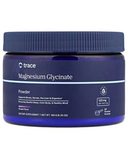 Trace Minerals, Magnesium Glycinate Powder, Grape