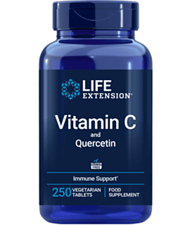 Vitamin C & Quercetin Phytosome, 250 veg tbl